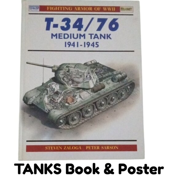 Tanks Book - Fighting Armor of WWII - Picture 1 of 16